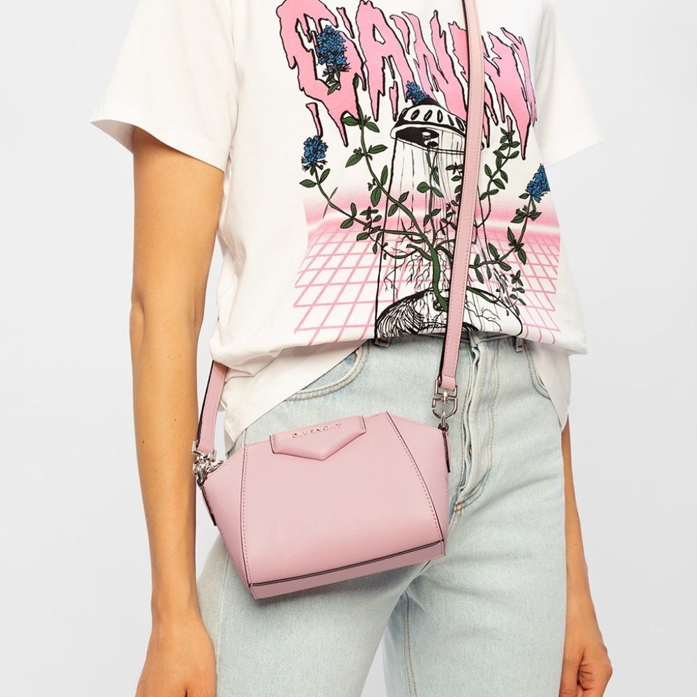 GIVENCHY Pink Nano Antigona Bag
